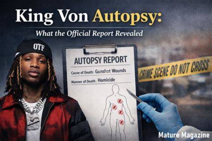 King Von&rsquo;s Autopsy Photos YouTube