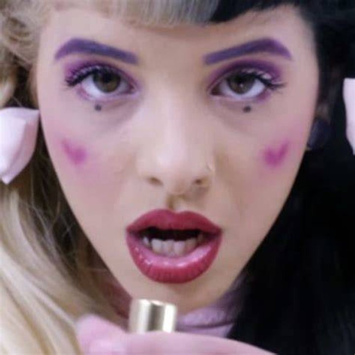 Melanie Martinez Makeup Black Eyeshadow, Orange Eyeshadow, Red