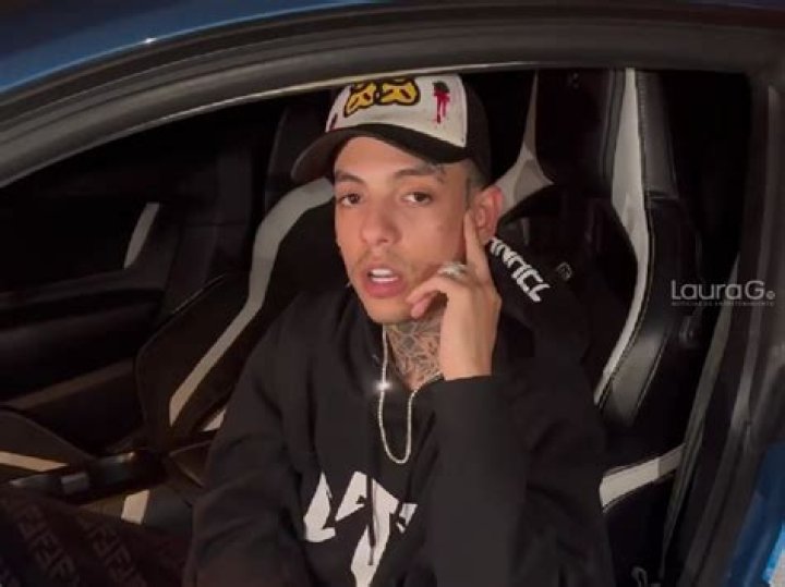 Natanael Cano muestra su Mustang destrozado tras accidente La Verdad