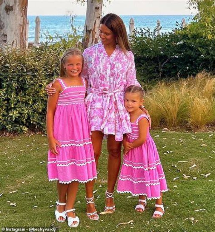 Rebekah Vardy enjoys family day out with daughter Sofia and son Taylor